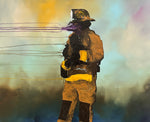 I am a Fire Fighter 24x30