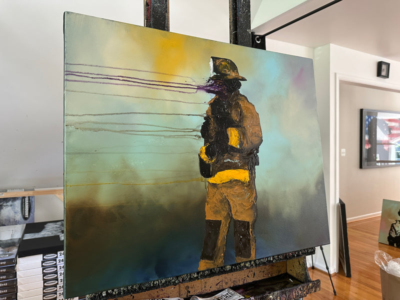 I am a Fire Fighter 24x30