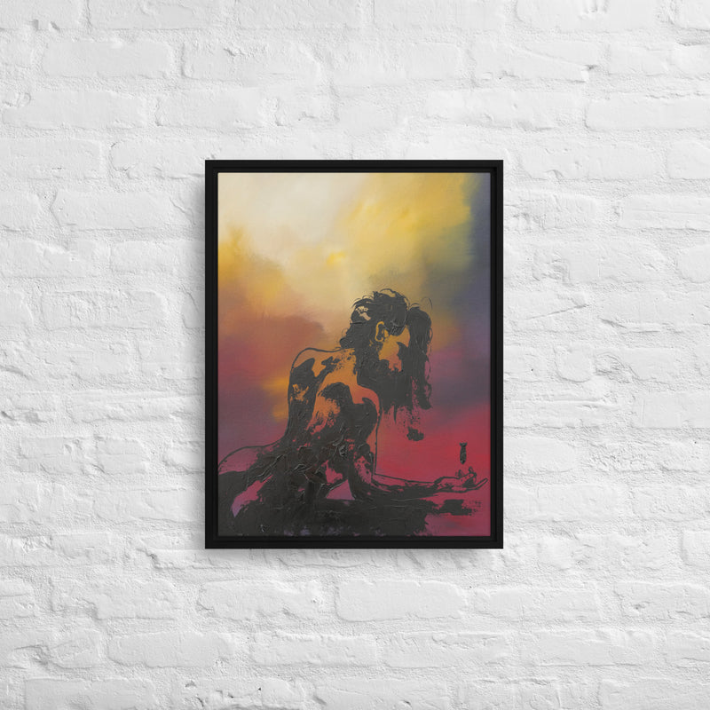 Force Multiplier Framed canvas