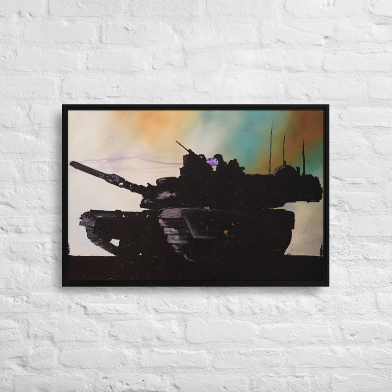 Abrams Framed canvas