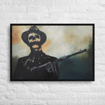 Thompson sub-machine gunFramed canvas