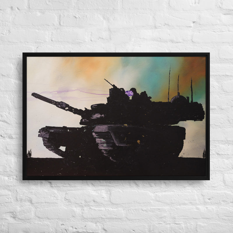 Abrams Framed canvas